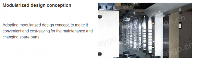 Vollautomatischer Herstellerpreis 1-Liter-Plastikhaustierwasserflaschen-Verdrängungs-Blasformen/Gestaltungsmaschine für Verkauf