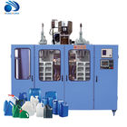 Doppelte Stations-Verdrängungs-Blasformen-Maschine für Flaschen des Waschmittel-8-12L