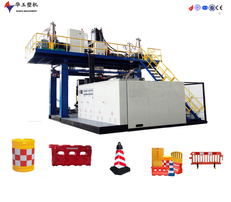 2 Layer Road Barrier Blow Molding Machine 180kw High Speed