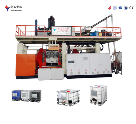 Huayu 1000L 1-Schicht IBC Blow Moulding Maschine automatische chemische Verpackung Blow Moulding Maschine für HDPE-Kunststoff