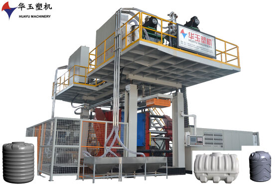 5000L Kapazität 4-Schicht Co-Extrusion Hochpräzision IBC Blow Molding Machine für große Kunststoffprodukte